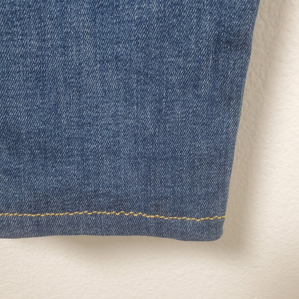 KUT from the Kloth Reese High Rise Fab Ab Ankle Straight Leg Jeans Blue Size 10 - Picture 6 of 13